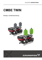 Grundfos CMBE TWIN Montage- Und Betriebsanleitung