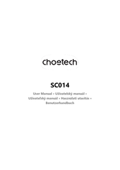 Choetech SC014 Benutzerhandbuch