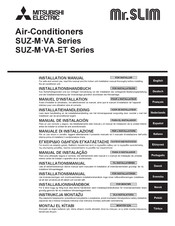 Mitsubishi Electric Mr. SLIM SUZ-M VA-Serie Installationshandbuch