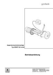 Grunbeck GENO-G3 rondo Betriebsanleitung