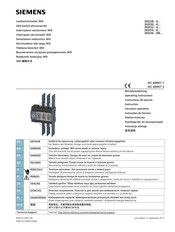 Siemens 3KD30 0-Serie Betriebsanleitung