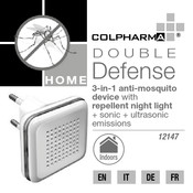 COLPHARMA DOUBLE Defense HOME Bedienungsanleitung