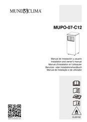 mundoclima MUPO-07-C12 Benutzer- Oder Installationshandbuch