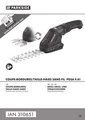 Parkside PGSA 4 A1 Originalbetriebsanleitung