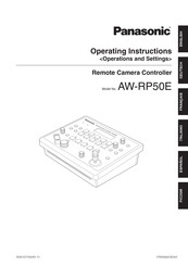 Panasonic AW-RP50E Bedienungsanleitung