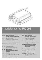 Waeco mobitronic PI300S Montage- Und Bedienungsanleitung
