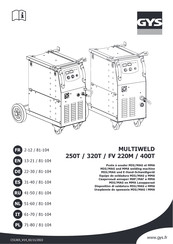 GYS MULTIWELD FV 220M Bedienungsanleitung