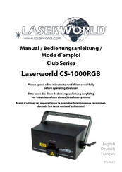 Laserworld CS-1000RGB Bedienungsanleitung