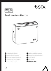 SFA Sanicondens Deco+ Bedienungs- Und Installationsanleitung