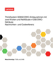Lenovo ThinkSystem SD650 Bedienungsanleitung