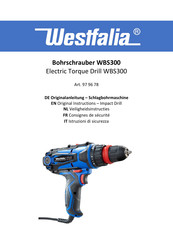 Westfalia WBS300 Originalanleitung