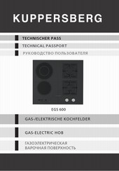 Kuppersberg EGS 600 Technischer Pass