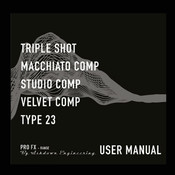 Ashdown Engineering PRO FX STUDIO COMP Benutzerhandbuch