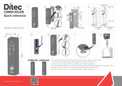 DITEC COM501ER Kurzanleitung