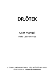DR.ÖTEK MT9s Handbuch