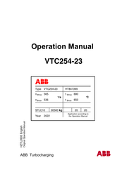 ABB VTC254-23 Bedienungsanleitung