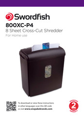 Swordfish 800XC-P4 Bedienungsanleitung