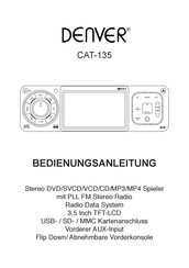 Denver CAT-135 Bedienungsanleitung