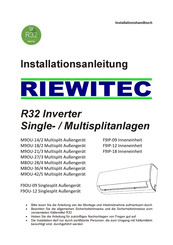 Riewitec M9OU-21/3 Installationsanleitung