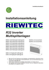 Riewitec M9OU-21/3 Installationsanleitung