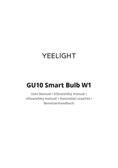 Yeelight GU10 Smart Bulb W1 Benutzerhandbuch