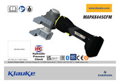 Emerson Klauke MAPAX445CFM Bedienungsanleitung