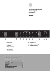 Gorenje GI520E15X Bedienungsanleitung