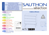 SAUTHON selection CARLA 8P161A Bedienungsanleitung