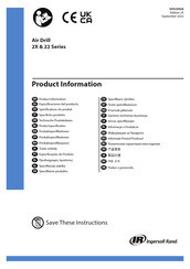 Ingersoll-Rand 22MA2-EU Technische Produktdaten