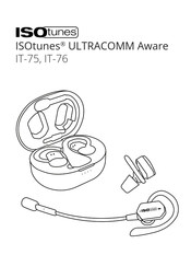 ISOtunes ULTRACOMM Aware IT-76 Bedienungsanleitung