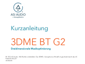 ASI Audio 3DME BT G2 Kurzanleitung