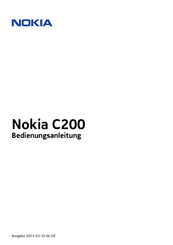 Nokia Nokia C2-00 Bedienungsanleitung