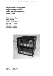 HYDAC HDA 5500-1-1-DC-000 Benutzerhandbuch