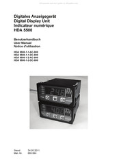 HYDAC HDA 5500-1-2-AC-000 Benutzerhandbuch