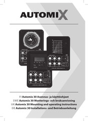 automix AM 30 D Installation Und Betriebsanleitung