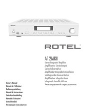 Rotel A12MKII Bedienungsanleitung