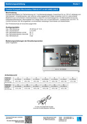 Strawa Comfort Kompakt-Mischstation FBM-63-HT1-H-W1-WMZ-C69-E Bedienungsanleitung