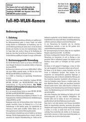 indexa WR100Bv.4 Bedienungsanleitung
