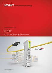 Beckhoff EL28 Serie Dokumentation