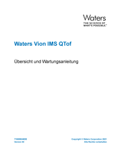 Waters Vion IMS QTof Übersicht Und Wartungsanleitung