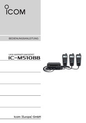 Icom IC-M510BB Bedienungsanleitung