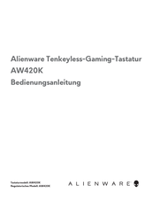 Alienware AW420K Bedienungsanleitung