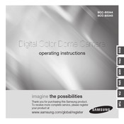 Samsung SCC-B5345 Bedienungsanleitung