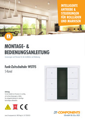 3t-components WSTF5 Montage- & Bedienungsanleitung