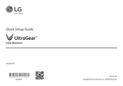 LG UltraGear 49GR85DC Kurzanleitung