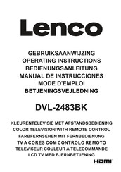Lenco DVL-2483BK Bedienungsanleitung