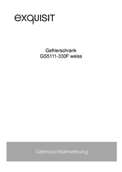 exquisit GS5111-330F Gebrauchsanweisung
