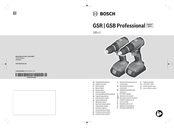 Bosch GSR 185-LI Professional Originalbetriebsanleitung