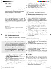 Ezetil E40M Bedienungsanleitung