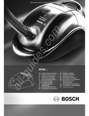 Bosch BSG 8 serie Gebrauchsanweisung